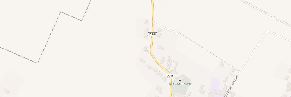 Plan du 2 Rue de l’Eglise à Bouquehault