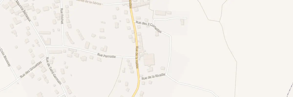 Plan du 317 Rue de la Vallée à Bouafle