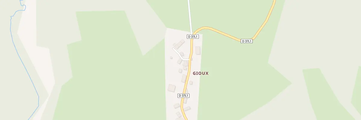 Plan du 5143 Gioux à Saint-Pierre-Bellevue