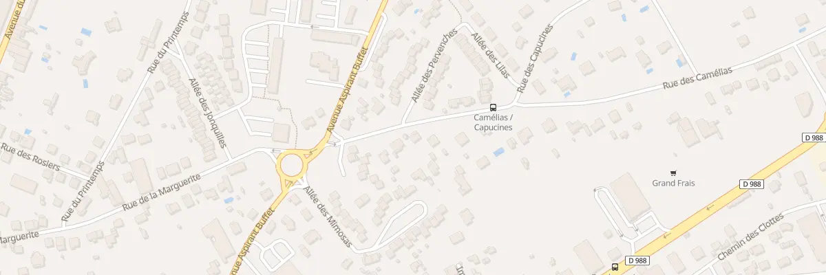 Plan du 6 Rue des Camélias à Gaillac