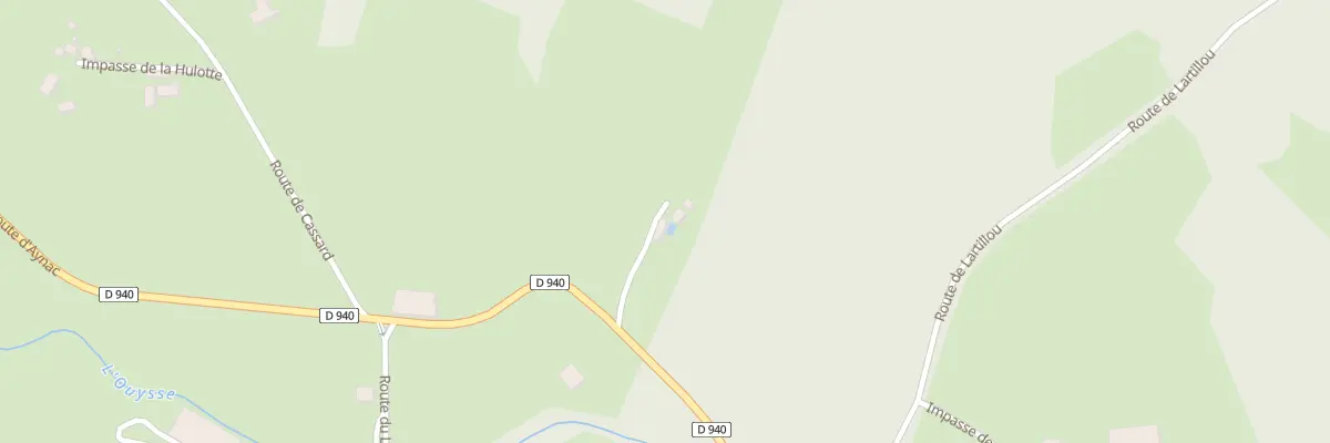 Plan du 5095 Moulin de Lapergue à Anglars