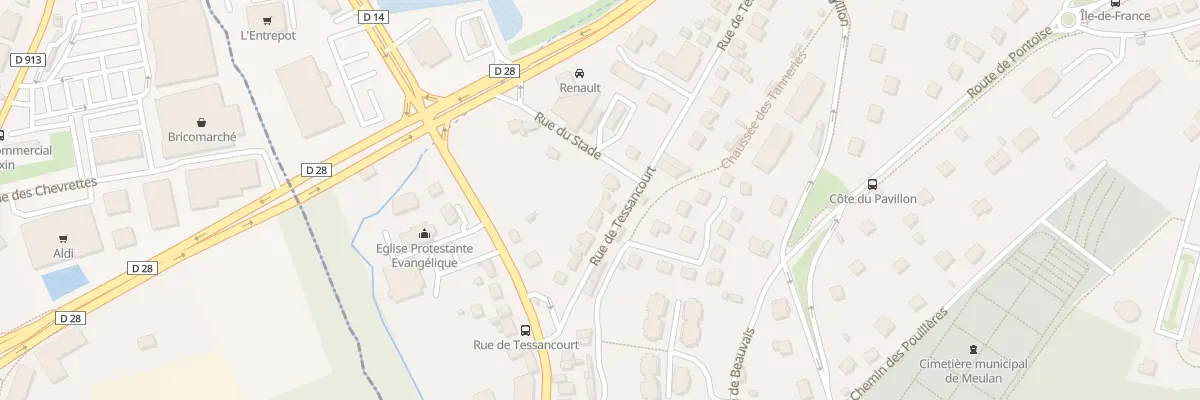 Plan du 49 Rue de Tessancourt à Meulan-en-Yvelines