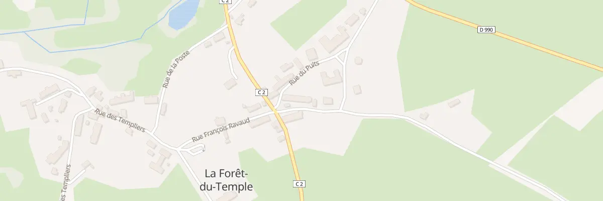 Plan du 11 Rue François Ravaud à La Forêt-du-Temple