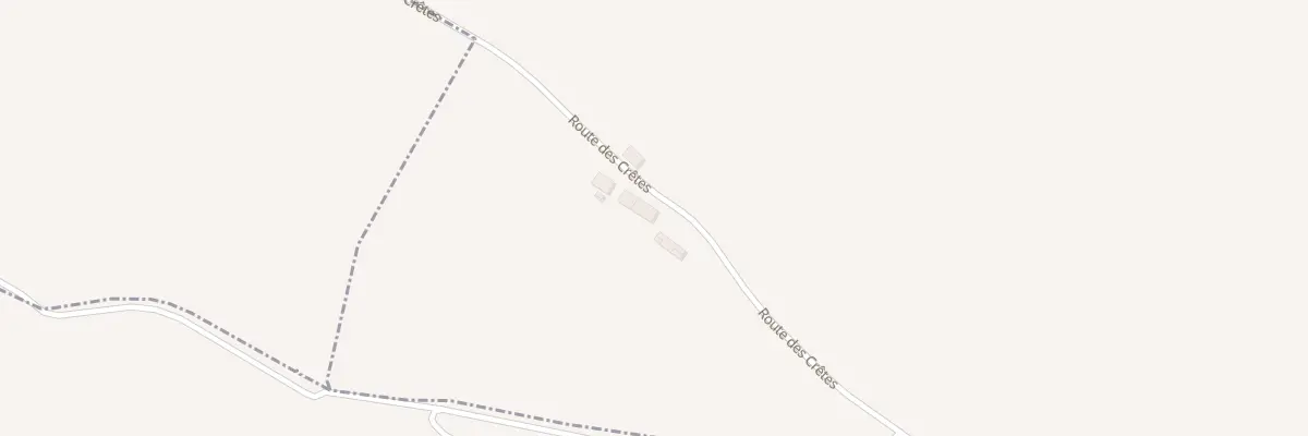 Plan du 6 Rte des Crêtes à Aguts
