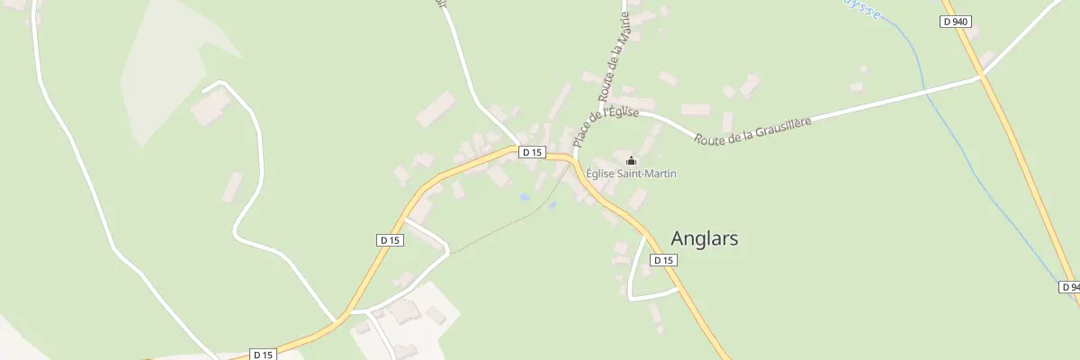 Plan du 5043 Anglars à Anglars