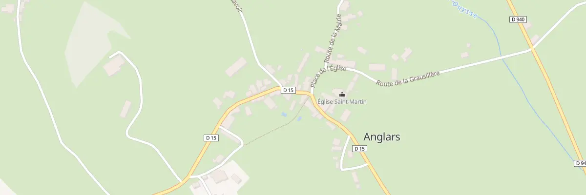 Plan du 5042 Anglars à Anglars