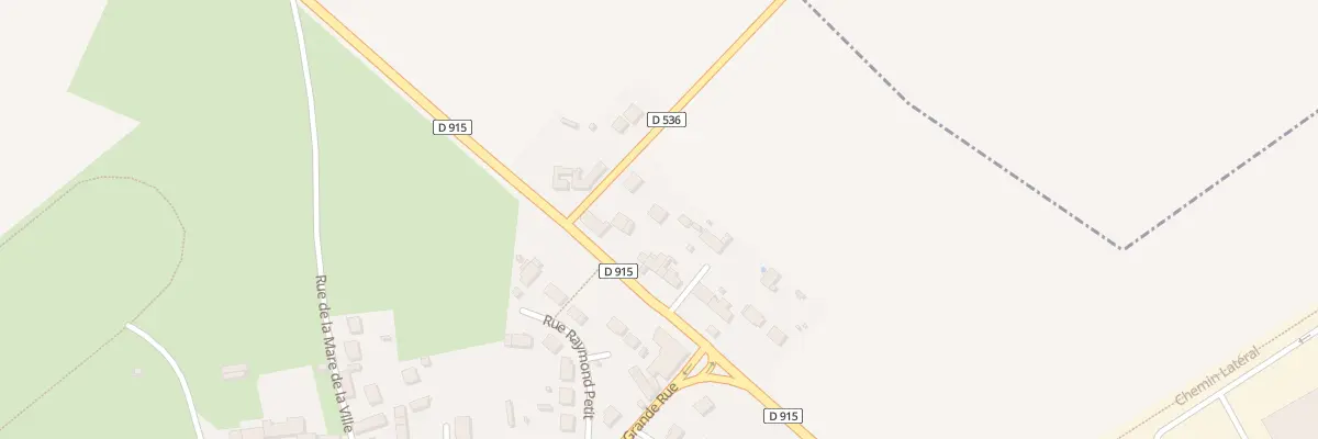 Plan du 22B Rte du Pave à Chaumont-en-Vexin