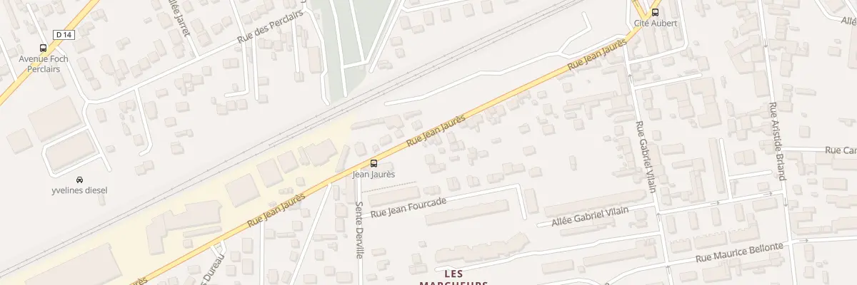 Plan du 65 Rue Jean Jaurès aux Mureaux