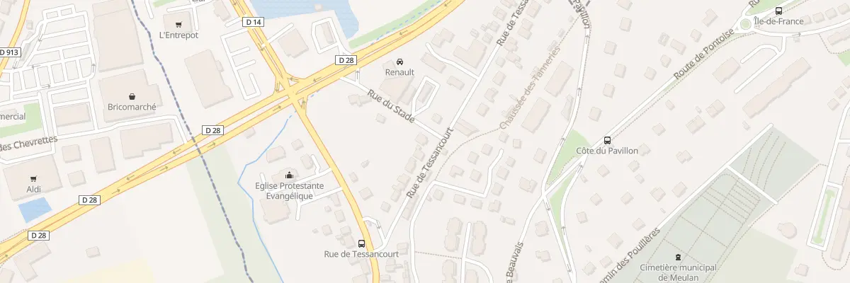 Plan du 49B Rue de Tessancourt à Meulan-en-Yvelines