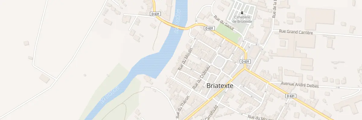 Plan du 12 Rue du Moulin à Briatexte