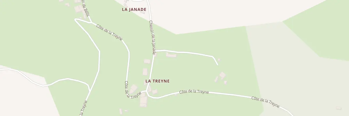 Plan du 5028 La Treyne à Labarthe-Bleys