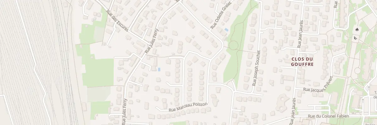 Plan du 5 Rue Anthelme Flatet à Fleury-les-Aubrais