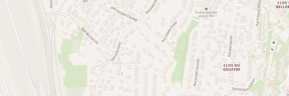 Plan du 6 Rue Anthelme Flatet à Fleury-les-Aubrais