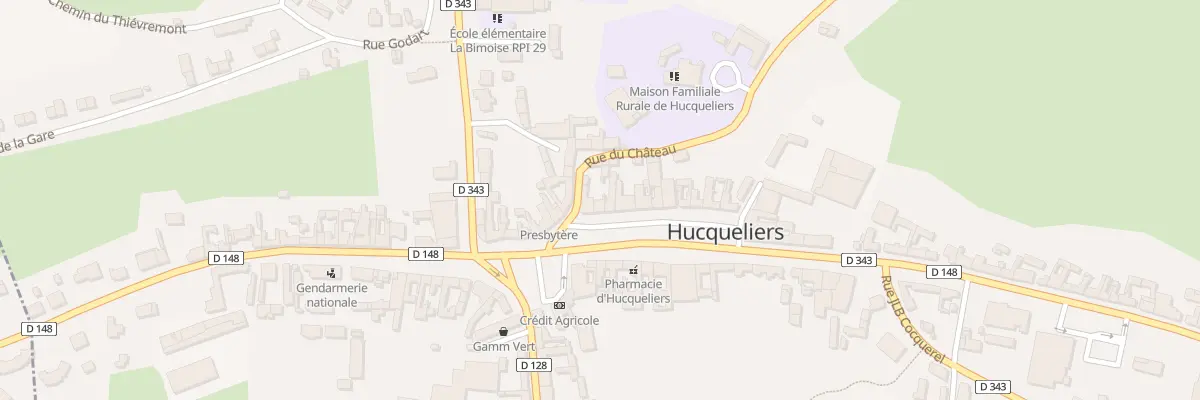 Plan du 22 Gpl La Grand Place à Hucqueliers