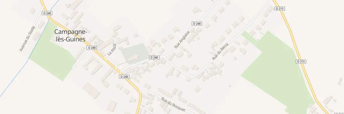 Plan du 21 Rue du Berck à Campagne-lès-Guines