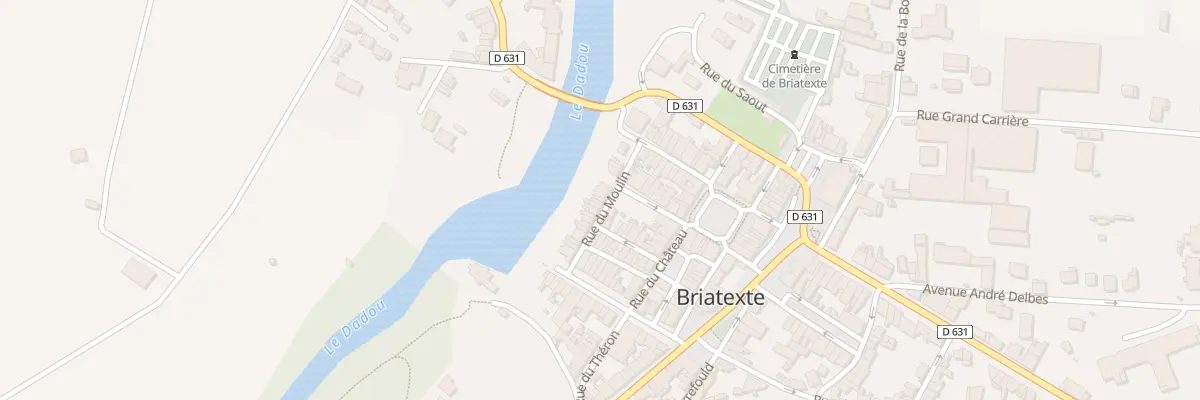 Plan du 6 Rue du Moulin à Briatexte
