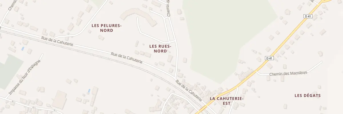 Plan du 2 Che des Varennes à Châtres-sur-Cher