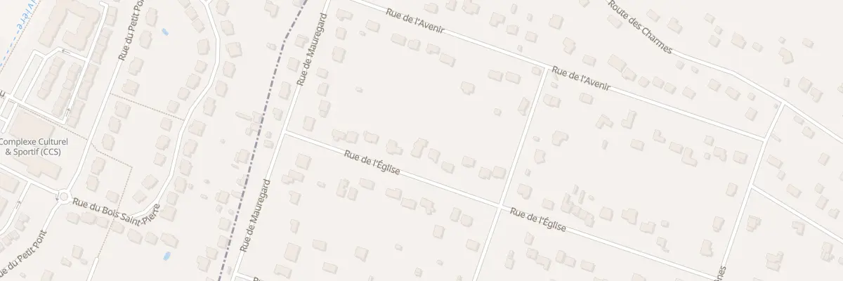 Plan du 48 Rue de l’Eglise à Lévis-Saint-Nom