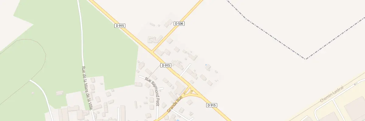 Plan du 18 Rte du Pavé à Bouconvillers