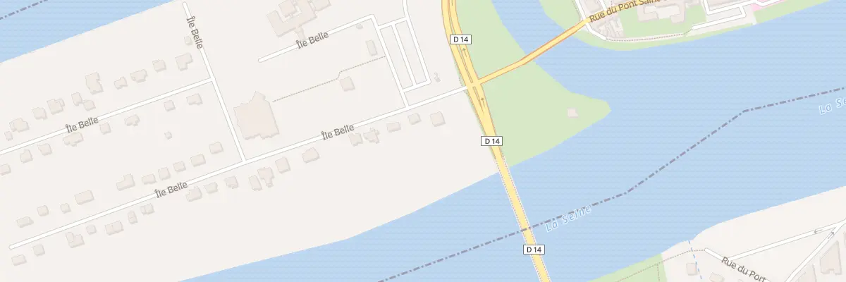 Plan du 7 Ile Belle à Meulan-en-Yvelines