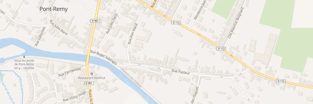 Plan du 5 Rue Pasteur à Pont-Remy