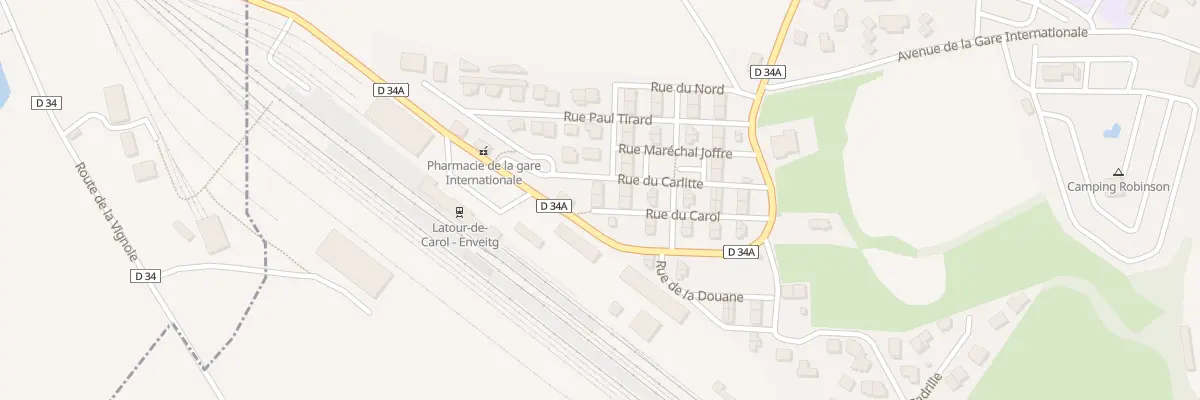 Plan du 16 Rue du Carol à Enveitg