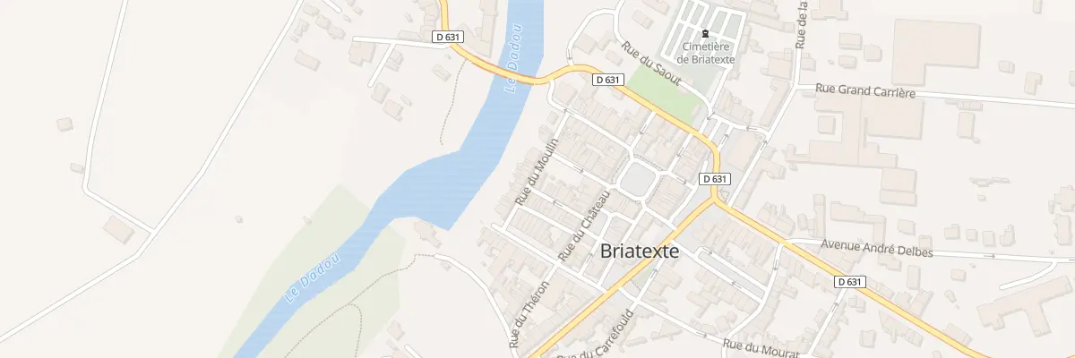 Plan du 9 Rue du Moulin à Briatexte