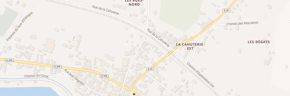 Plan du 20 Rue de la Visonnerie à Châtres-sur-Cher