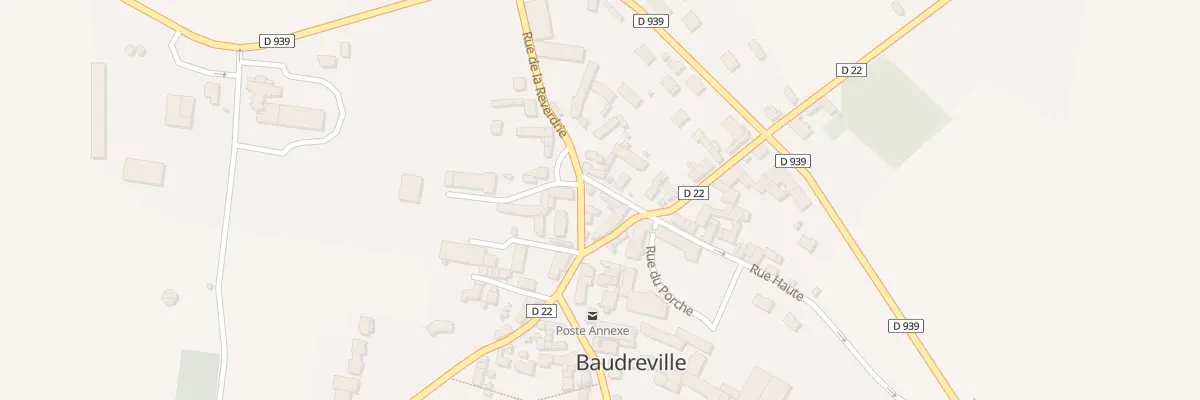 Plan du 4 Rue de la Reverdrie à Baudreville