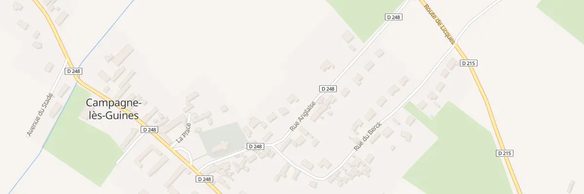 Plan du 201 Rue Anglaise à Campagne-lès-Guines