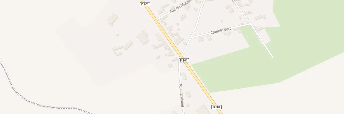 Plan du 22 Rte de Paris à Sorel-en-Vimeu