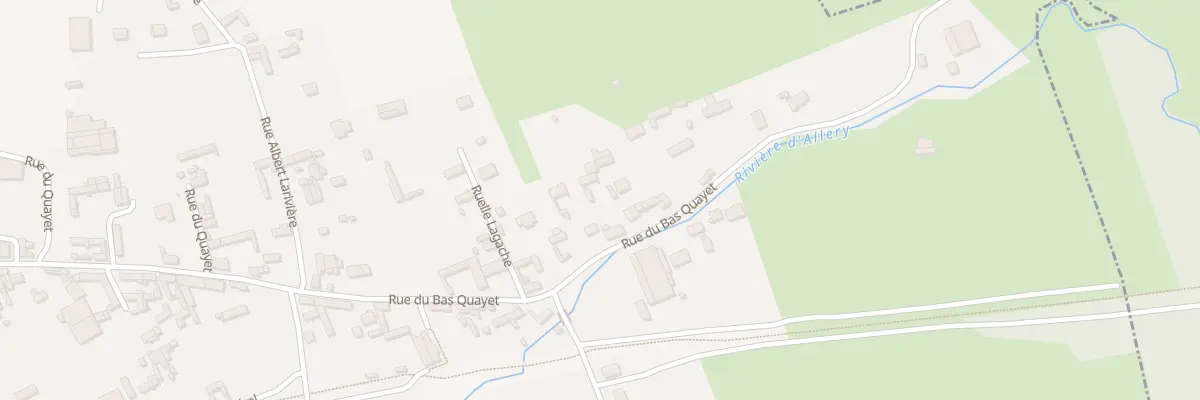 Plan du 259 Rue du Bas Quayet à Allery