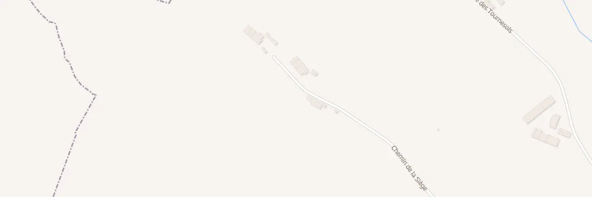 Plan du 13 Chem de la Siège à Aguts