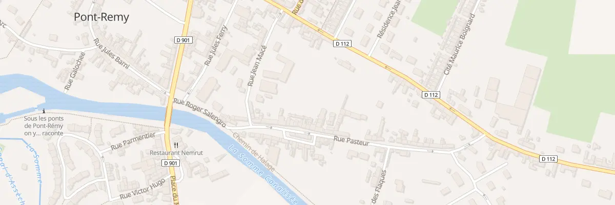 Plan du 7 Rue Pasteur à Pont-Remy