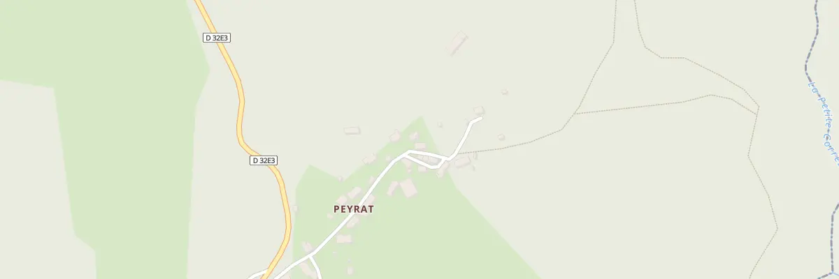 Plan du 5087 Peyrat à Pradines