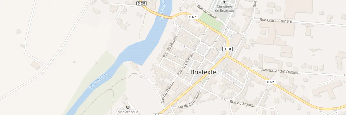 Plan du 13 Rue des Tisserands à Briatexte