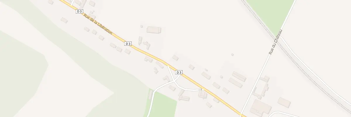 Plan du 529 Rue de la Libération à Liercourt