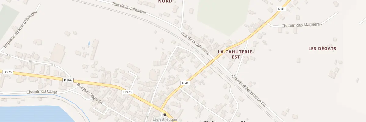 Plan du 16 Rue de la Visonnerie à Châtres-sur-Cher