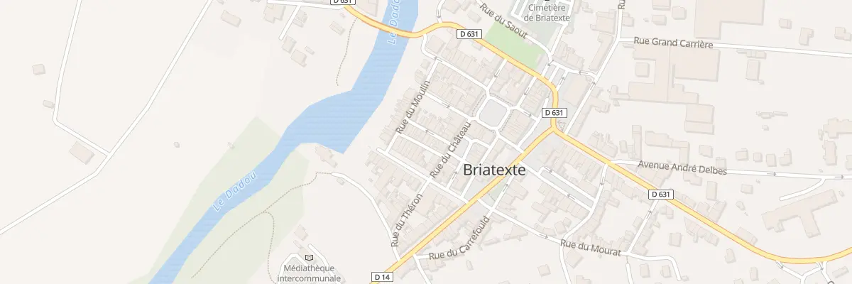 Plan du 9 Rue des Tisserands à Briatexte