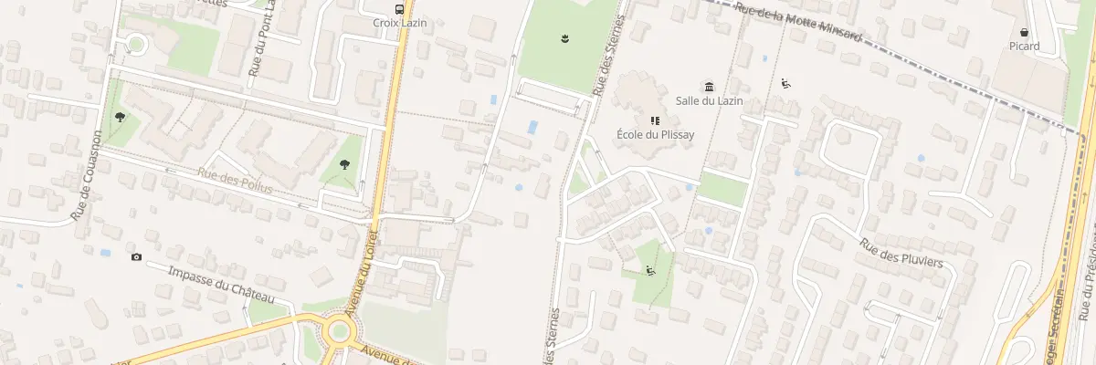 Plan du 191 Rue des Sternes à Olivet