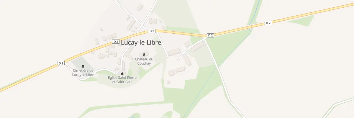 Plan du 5013 Le Bourg à Luçay-le-Libre