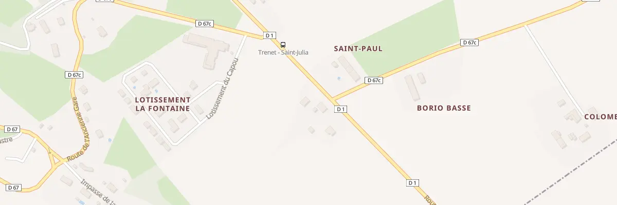 Plan du 161A Moulin Nord à Saint-Julia
