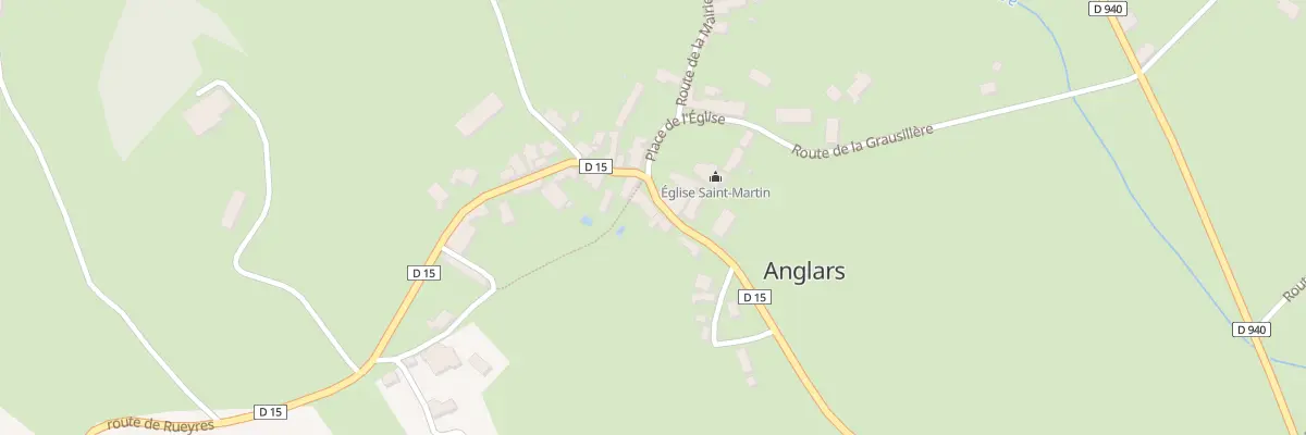 Plan du 5038 Anglars à Anglars