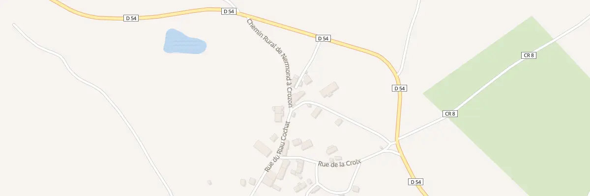 Plan du 1 Rue du Bois de l’Aume à Crozon-sur-Vauvre