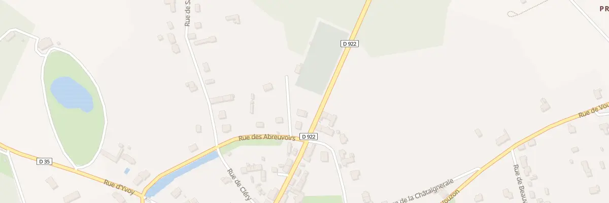 Plan du 66 Che du Bourg à Chaumont-sur-Tharonne