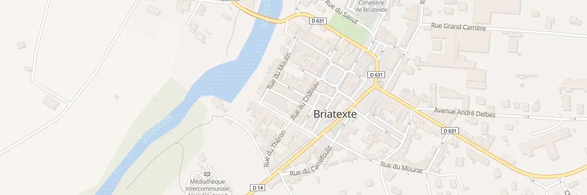 Plan du 5 Rue des Tisserands à Briatexte