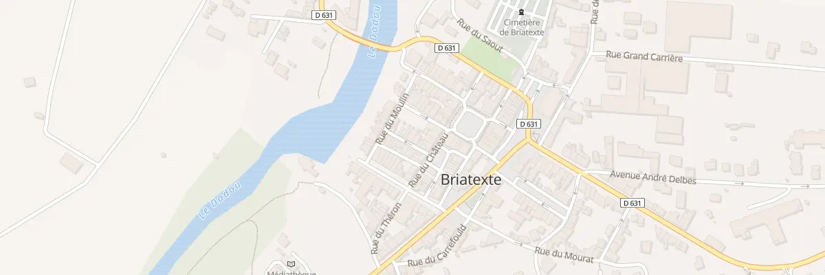 Plan du 8 Rue des Tisserands à Briatexte