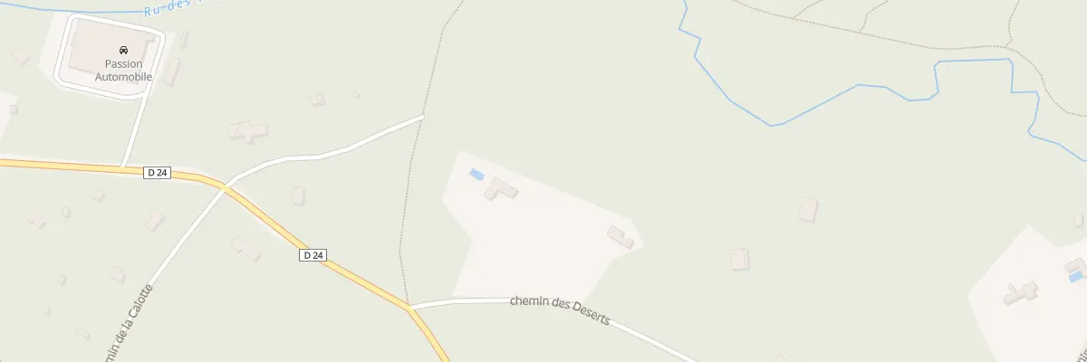 Plan du 5905 Rue des Vaux-de-cernay à Auffargis