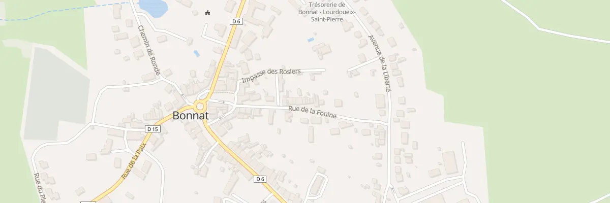 Plan du 13 Rue de La Fouine à Bonnat