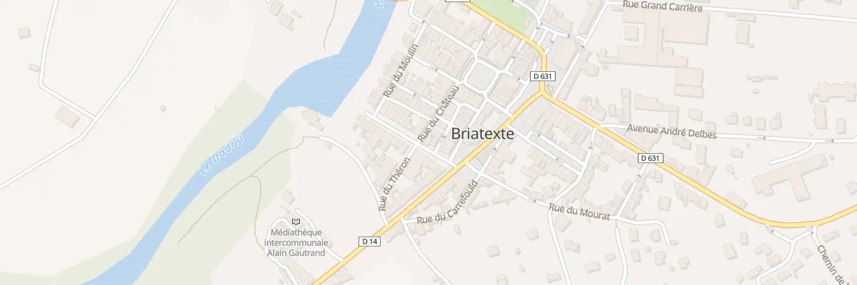 Plan du 8 Bd de l’Ayral à Briatexte